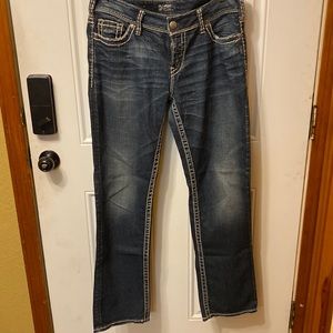 Silver Suki jeans